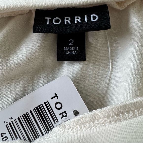 Torrid Women’s Midi Jersey Challis Sweetheart Tube Dress with Floral Print Sz 2X - Picture 5 of 7